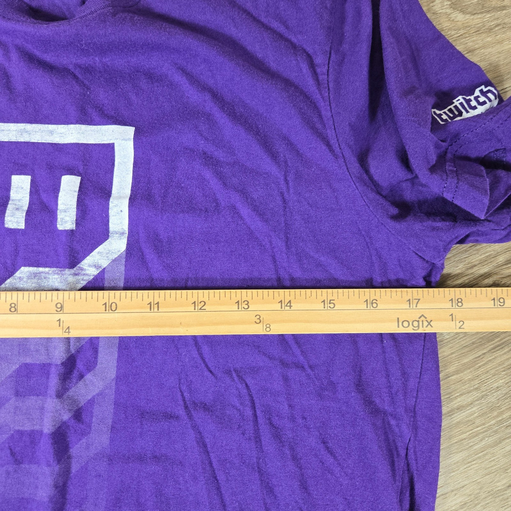 Official TwitchCon Event Staff Admin Shirt Womens Medium Twitch Video Game - Picture 6 of 7